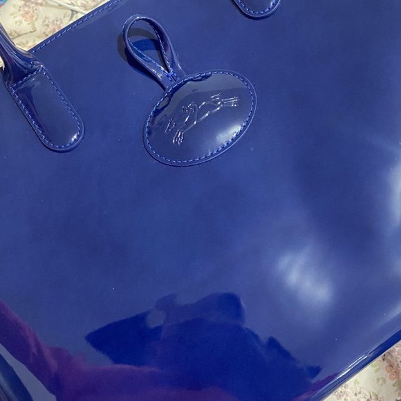 Longchamp Blue ROSEAU ESSENTIAL LARGE Tote Bag for SALE! - Picture 5 of 15